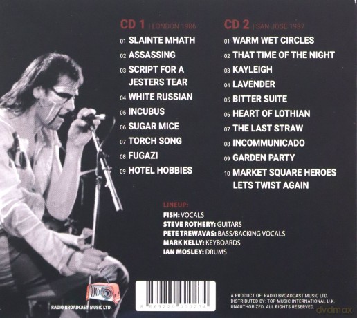 Marillion: Live On Air [2CD]