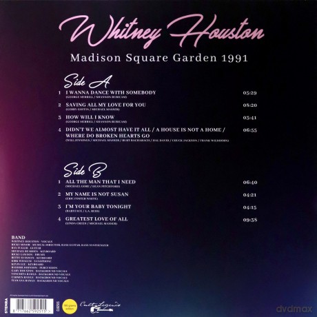 Whitney Houston: Madison Square Garden 1991 [Winyl]