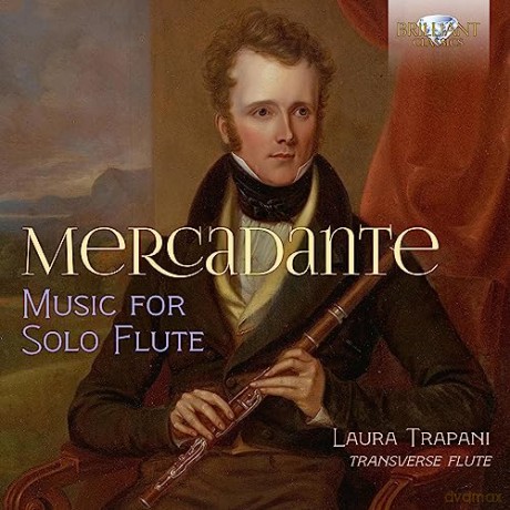 Laura Trapani: Mercadante: Music For Solo Flute [CD]