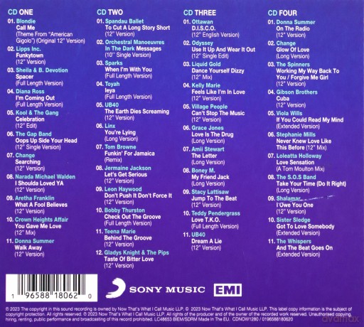 Now 12 Inch 80S: 1980 [4xCD]
