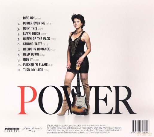 Ana Popovic: Power [CD]