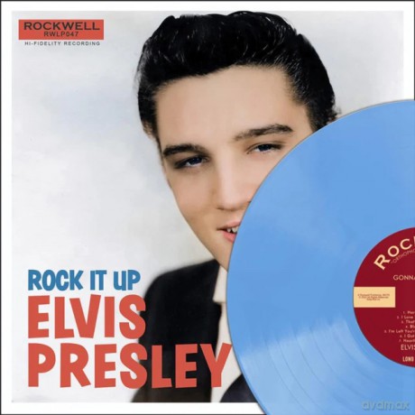 Elvis Presley: Rock It Up (Blue) [Winyl]