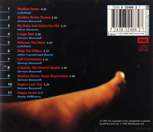 Shallow Grave soundtrack [CD]