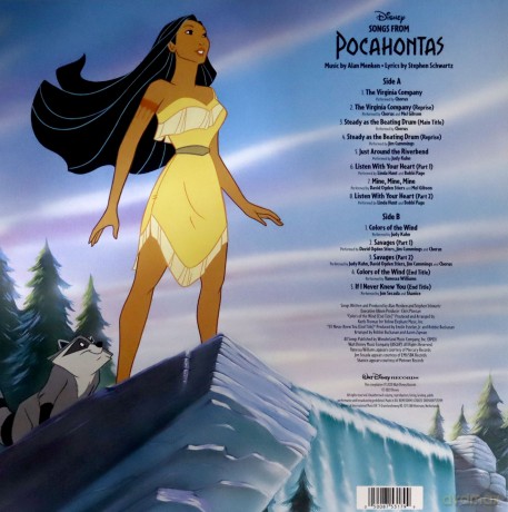 Songs From Pocahontas (Coloured) [Winyl]