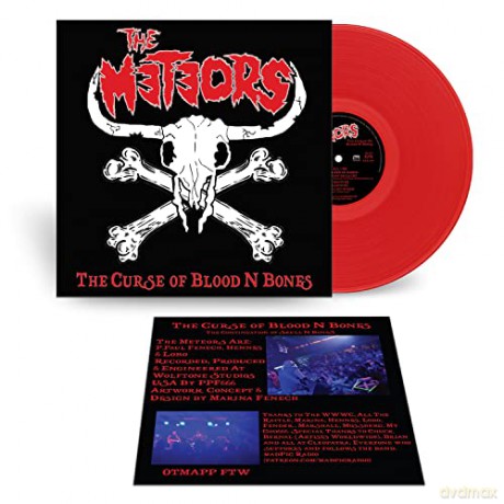 Meteors: The Curse Of Blood N Bones (Red) [Winyl]