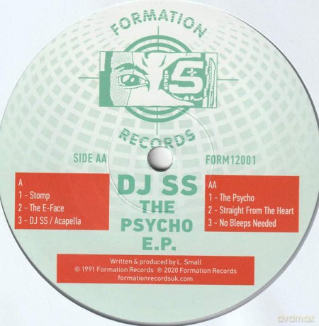 Dj Ss: The Psycho EP [Winyl]