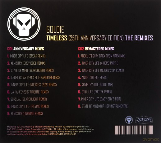Goldie: Timeless (The Remixes) [2xCD]