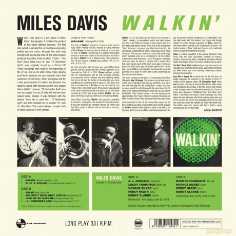 Miles Davis All Stars: Walkin (Limited) (+1 Bonus Track) [Winyl]