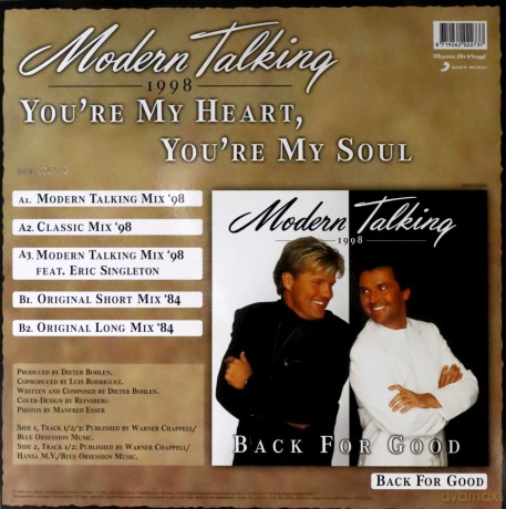 Modern Talking: Youre My Heart. Youre My Soul 98 (Coloured) [Winyl]