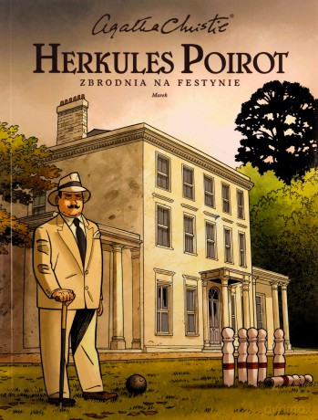 Agatha Christie Herkules Poirot Zbrodnia na festynie - Paweł Łapiński [KOMIKS]