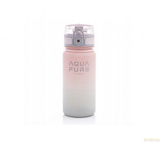 Bidon Aqua Pure 400ml pink/grey