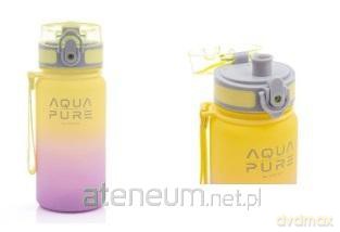 Bidon Aqua Pure 400ml yellow/lavender