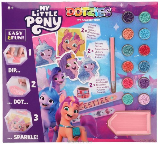 Zestaw do klejenia diamencikami Diamond Dotz Activity Set - My Little Pony