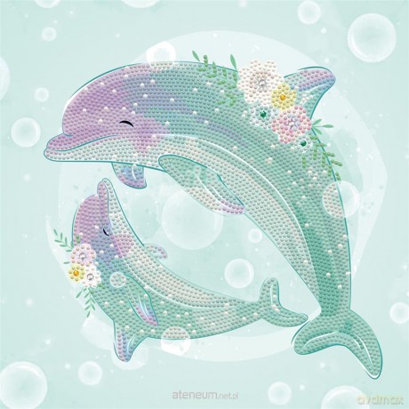 Diamond Dotz Box - Dolphin Dance