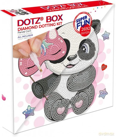 Zestaw Dante Diamond Dotz Box Panda Corn