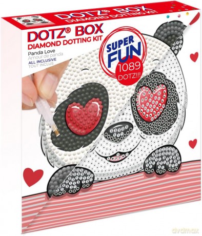Diamond Dotz Box - Panda Love