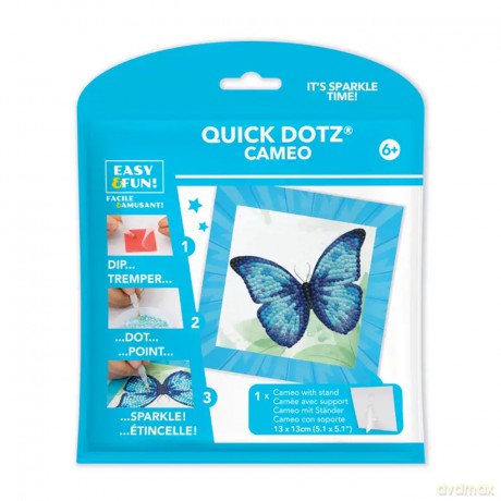 Diamond Dotz Quick - Blue Butterfly