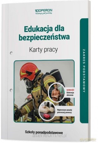 Edukacja dla bezp. LO karty pracy zakres podstawowy w.2023 - Barbara Boniek [KSIĄŻKA]