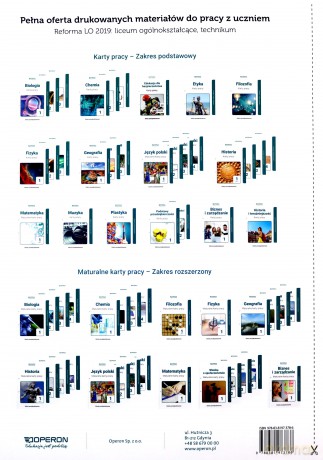 Edukacja dla bezp. LO karty pracy zakres podstawowy w.2023 - Barbara Boniek [KSIĄŻKA]