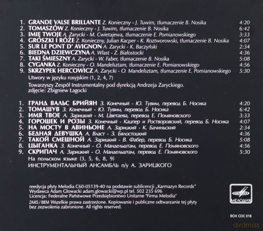 Ewa Demarczyk. Lice CD [CD]