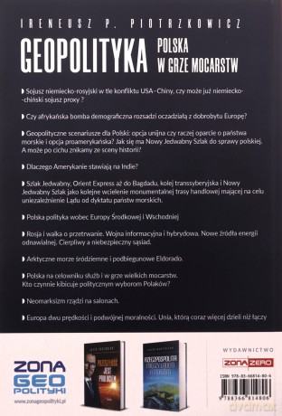 Geopolityka Polska w grze mocarstw - Ireneusz P. Piotrzkowicz [KSIĄŻKA]
