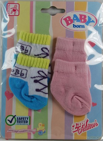 BABY BORN Skarpetki (2pary) 801611 [ZABAWKA]
