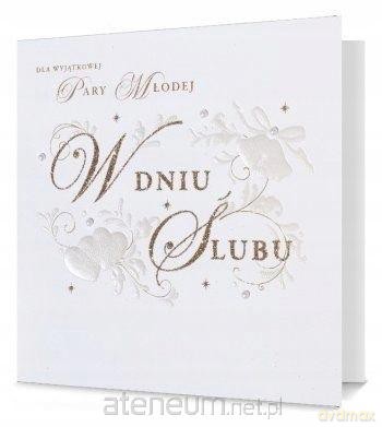 Karnet kwadratowy Ślub