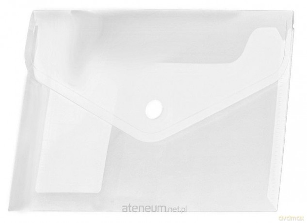 Koperta A4 na zatrzask transparentna (12szt)