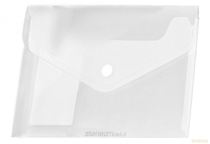 Koperta A5 na zatrzask transparentna (12szt)