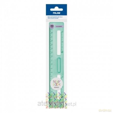 Linijka 20cm New Look zielona