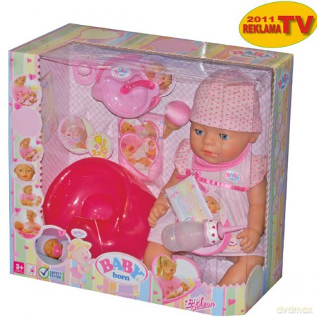 BABY BORN Lalka Magiczne Karmienie 811214 [ZABAWKA]