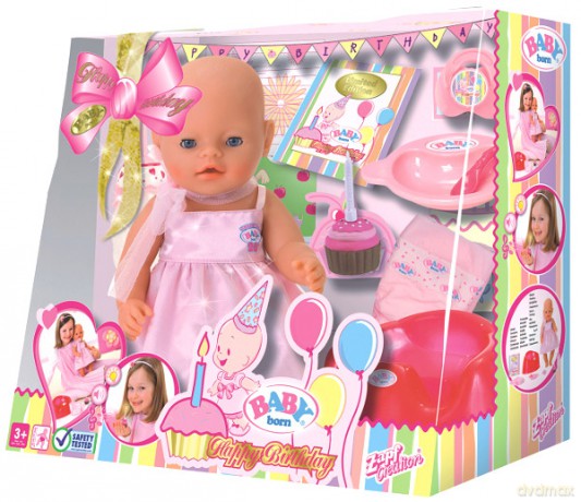 BABY BORN Lalka Urodzinowa 813577 [ZABAWKA]