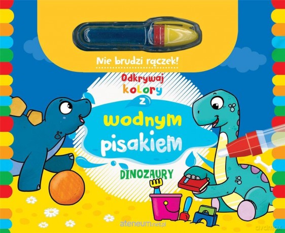 Odkrywaj kolory z wodnym pisakiem Dinozaury [KSIĄŻKA]