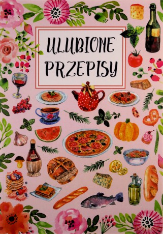 Przepiśnik. Ulubione przepisy różowy