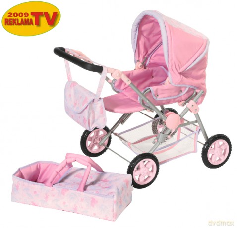 BABY BORN Wózek Głęboki DeLuxe 808498 [ZABAWKA]
