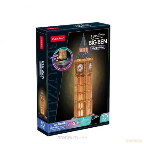 Puzzle 3D Big Ben LED [PUZZLE]
