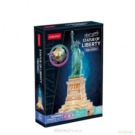 Puzzle 3D Statua Wolności LED [PUZZLE]