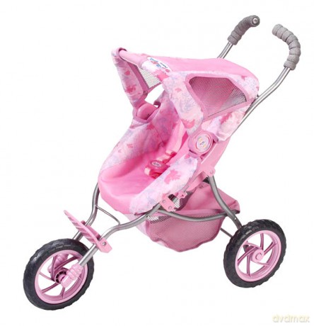BABY BORN Wózek Jogger 2w1 z nosidełkiem 810200 [ZABAWKA]