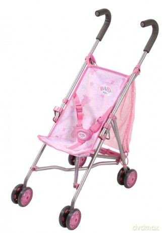 BABY BORN Wózek Spacerówka dla Dziewczyn 810149 [ZABAWKA]