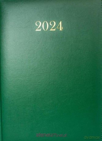 Terminarz 2024 tygodniowy A4 Divas zielony [KALENDARZ]