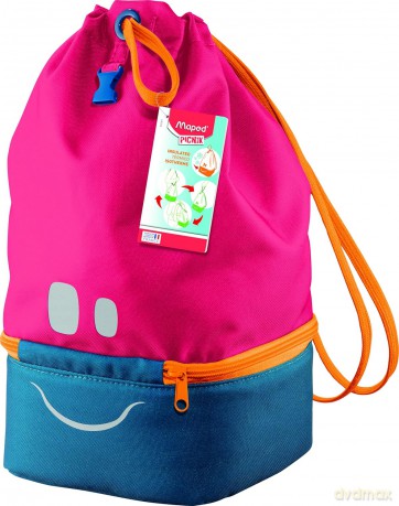 Torba lunchowa Picnik Concept Kids różowa