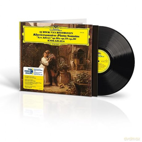 Emil Gilels: Beethoven: Piano Sonatas Nos. 25 - 27 (Oss) [Winyl]
