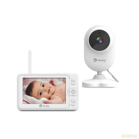 Niania elektroniczna z kamerą Babyline 6.2 biała