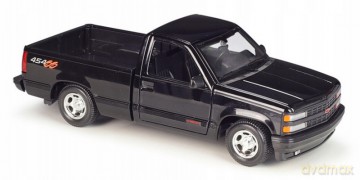 Model kompozytowy Chevrolet 454SS Pickup 1993 czarny 1/24