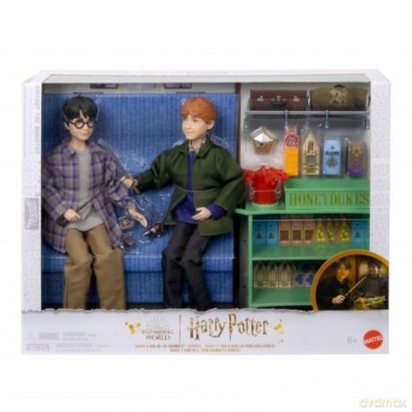 Zestaw lalek Harry Potter Harry i Ron w Ekspresie do Hogwartu