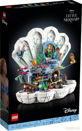LEGO Disney Classic Królewska muszla Małej Syrenki (43225) [KLOCKI]