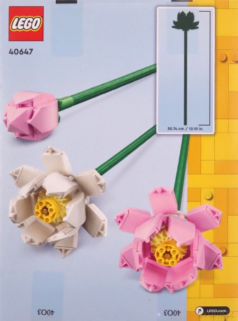 LEGO Creator 40647 Kwiaty lotosu