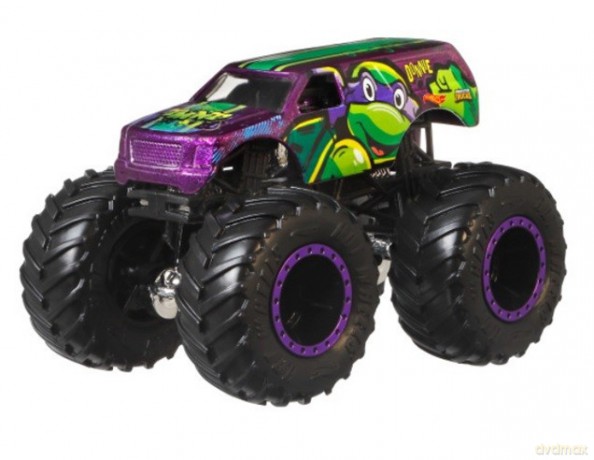 Pojazd Monster Truck Wojownicze Żółwie Ninja, HKM22