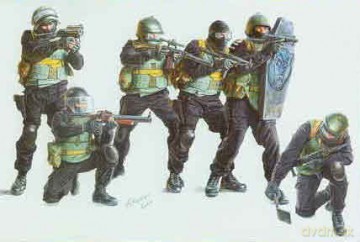 ZVEZDA "YMPEL" Russian antiterrorist 3598 [MODELARSTWO]