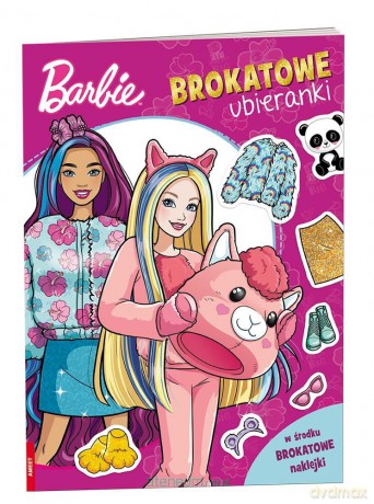 Barbie. Brokatowe Ubieranki [KSIĄŻKA]